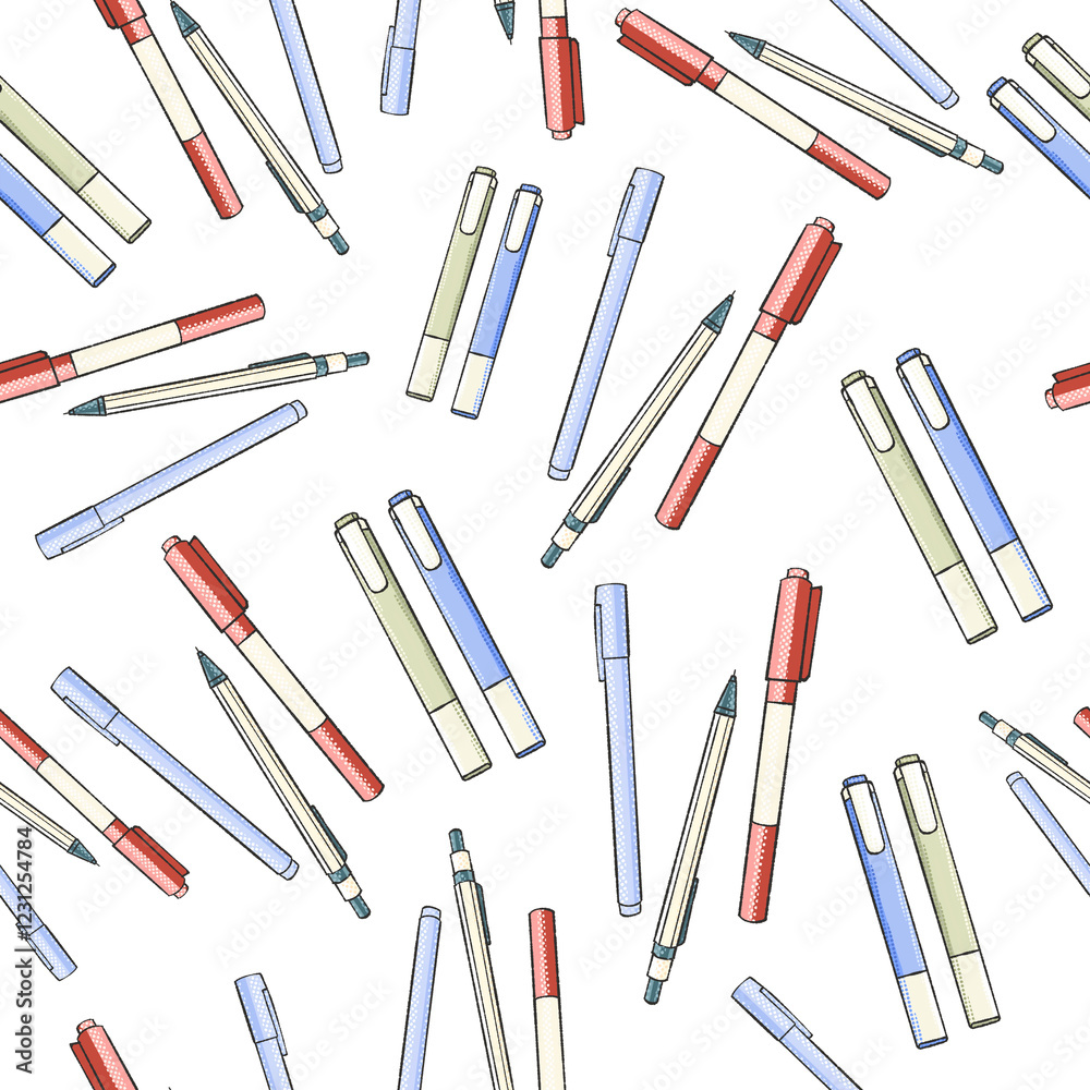 Pens pattern Pens pattern