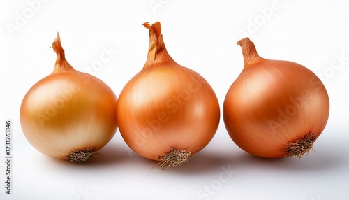 Wallpaper Mural onions and onion. Fresh onion bulb isolated on white background Torontodigital.ca