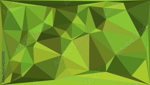 Abstract Polygonal Background with Geometric Shapes in Vibrant Colorful Design, Modern Digital Artwork for Websites, Technology, and Creative Projects