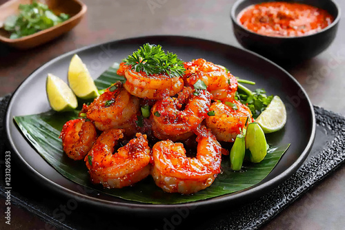 fragrant malaysian sambal udang photo