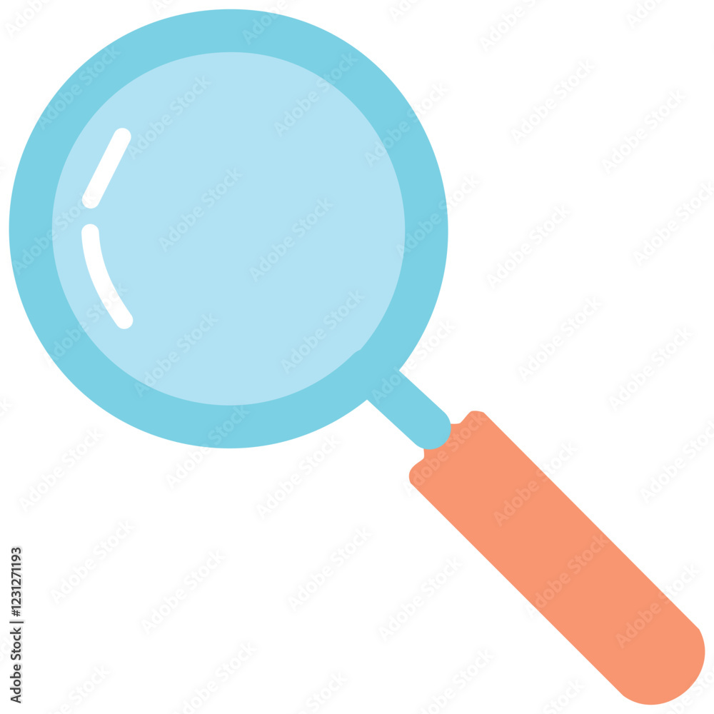 Magnifying Glass Icon Vector Illustration Magnifying Glass Icon Vector Illustration