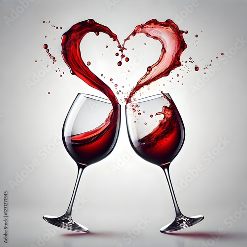 The Charm of Wine and Love for Valentine's Day.
