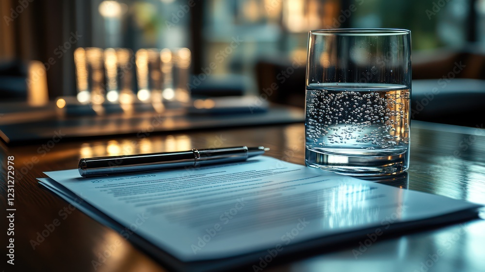 Business Meeting Preparation: Contract and Refreshments Business Meeting Preparation: Contract and Refreshments