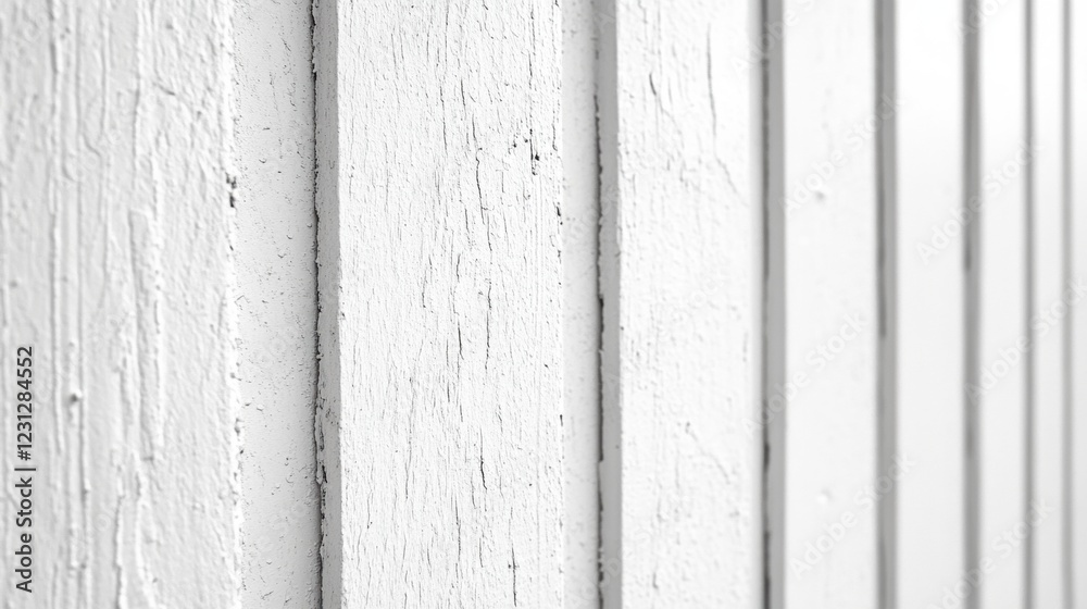 Close-Up of Textured White Wooden Surface with Parallel Lines Close-Up of Textured White Wooden Surface with Parallel Lines