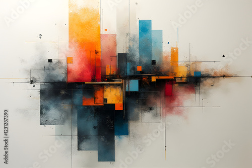 Fragmentation, Deconstruction, Abstract forms, Conceptual layers, Puzzle design, Interpretative design