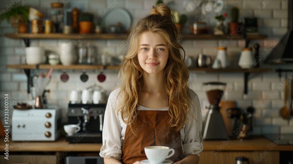 Barista crafting coffee cozy lifestyle image warm atmosphere intimate viewpoint passion for artisanal brews Barista crafting coffee cozy lifestyle image warm atmosphere intimate viewpoint passion for artisanal brews
