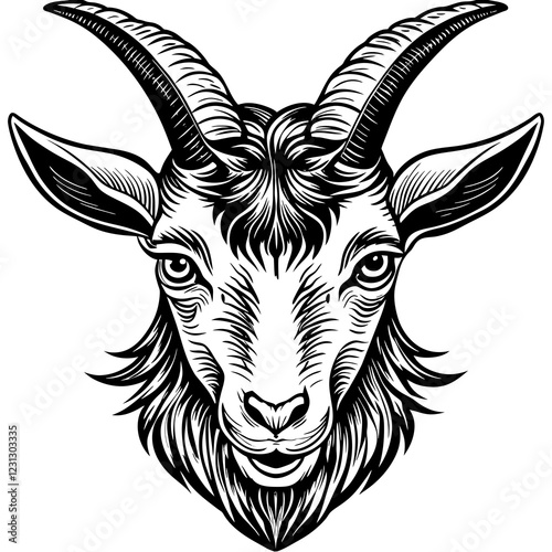 head of a goat