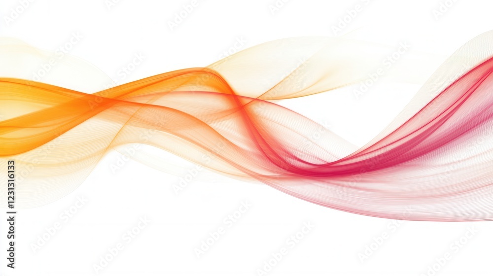 Vibrant wave patterns in bold gradients, abstract swooping lines creating dynamic movement, transparent background for versatile use Vibrant wave patterns in bold gradients, abstract swooping lines creating dynamic movement, transparent background for versatile use
