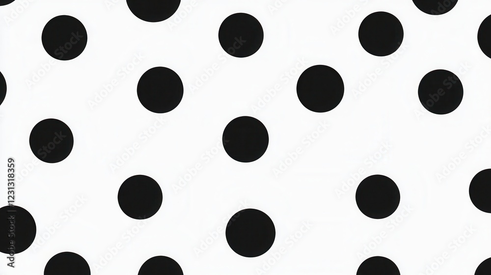 Polka Dot Pattern in Black on Minimal Background, Seamless Design, PNG Format, Versatile for Various Applications Polka Dot Pattern in Black on Minimal Background, Seamless Design, PNG Format, Versatile for Various Applications