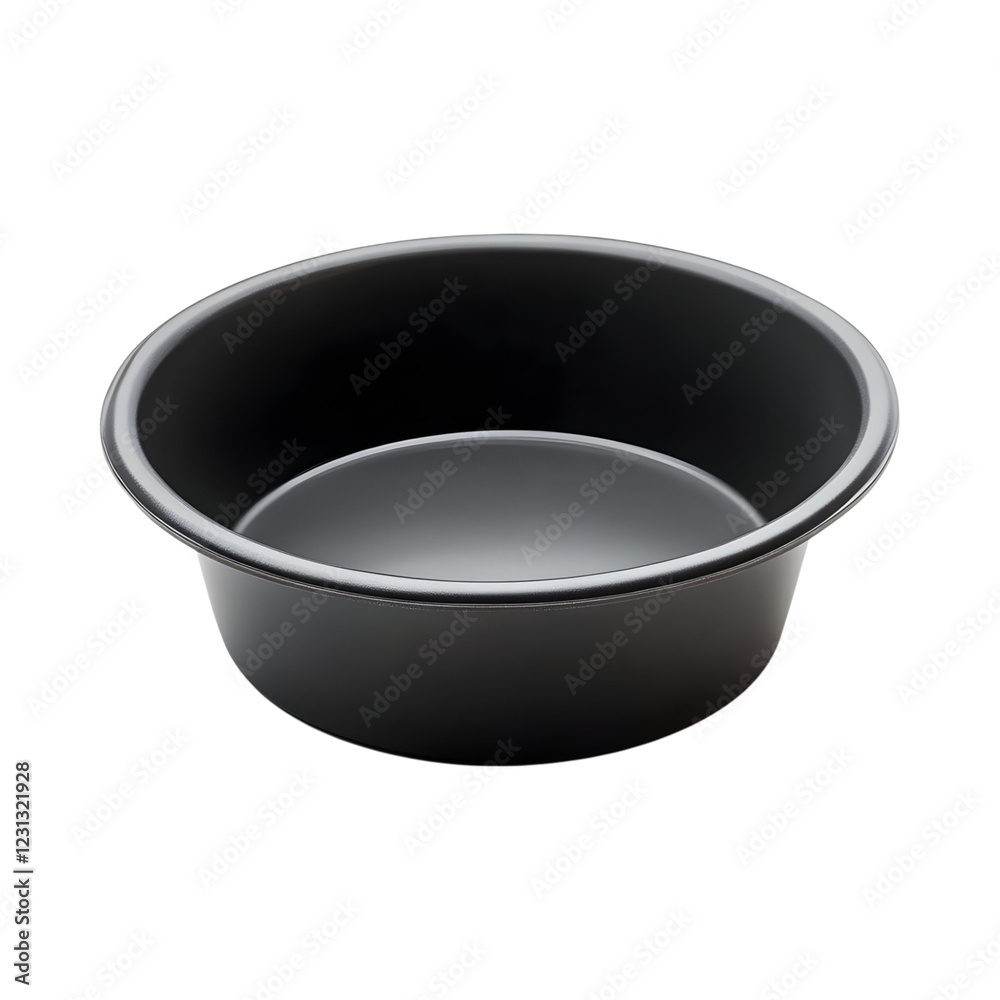 Premium Silicone Cake Pan with Polished Finish Isolated on Transparent Background Premium Silicone Cake Pan with Polished Finish Isolated on Transparent Background