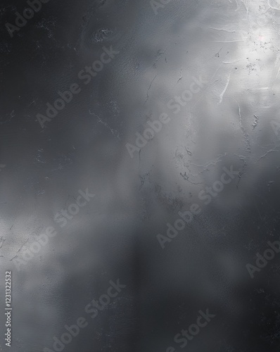 A deep graphite gray blending into a muted pewter silver brushed metal gradient background