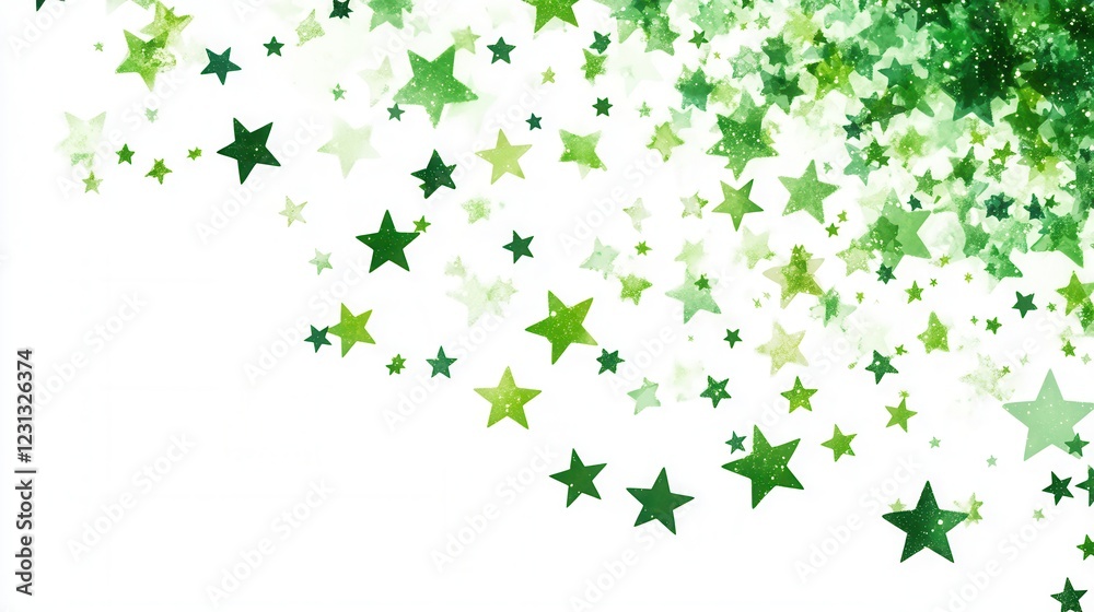 Green Starry Night, a mesmerizing array of stars in vibrant green hues, elegantly dispersed against a transparent backdrop, ideal for creative projects. Green Starry Night, a mesmerizing array of stars in vibrant green hues, elegantly dispersed against a transparent backdrop, ideal for creative projects.