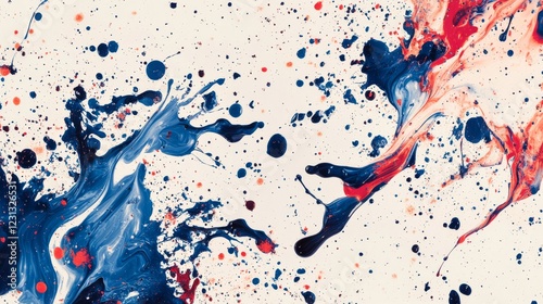 Wallpaper Mural animated paint splash elements, vibrant fluid pattern collection, dynamic splatter designs, bold primary colors, clean white space, modern graphic artwork, playful liquid bursts, minimalist splash Torontodigital.ca