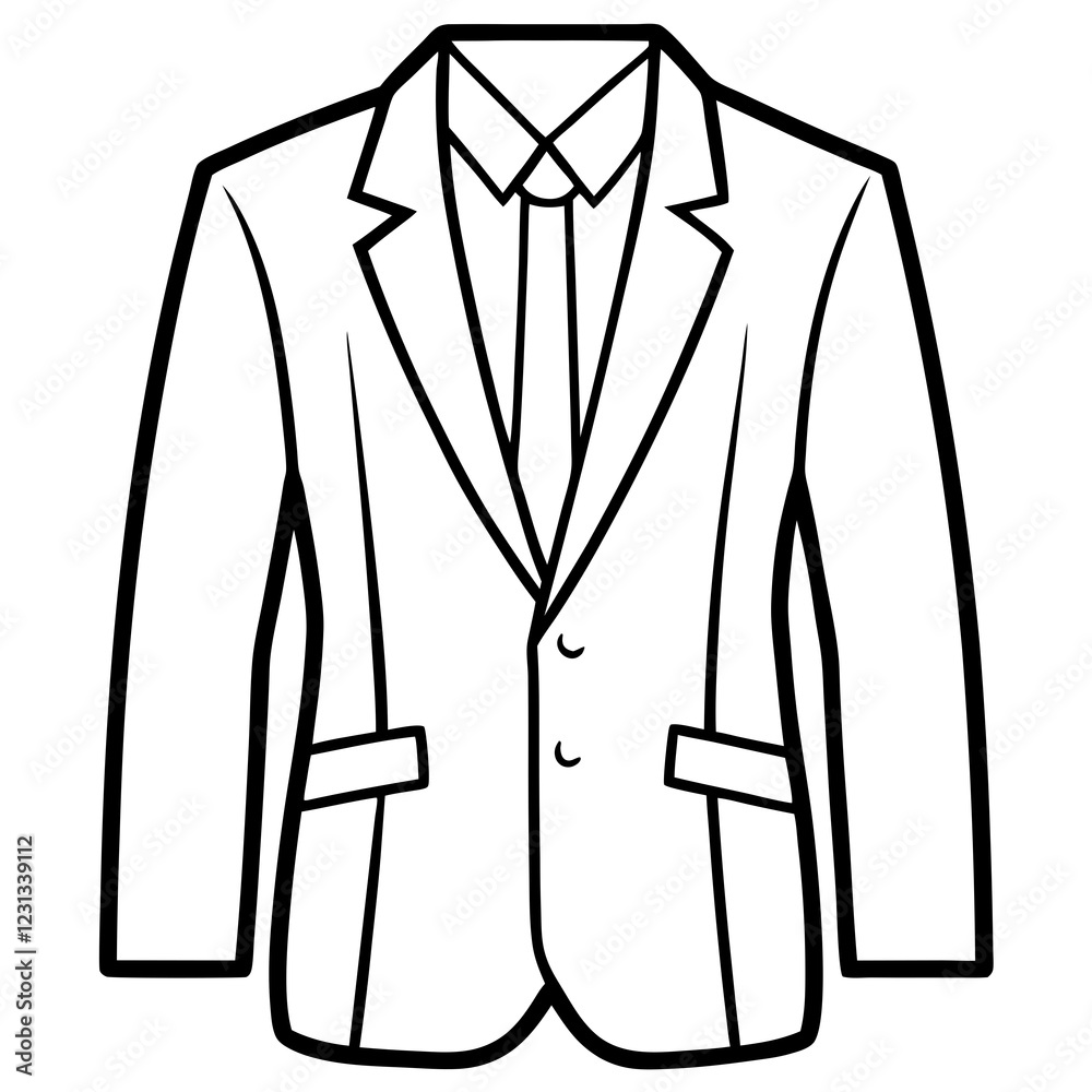 Elegant Suit kot Patterns Vector Art Elegant Suit kot Patterns Vector Art