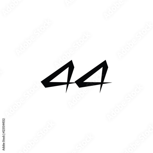 QQ monogram logo design letter text name symbol monochrome logotype alphabet character simple logo