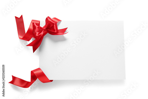 Blank sheet of paper with r...