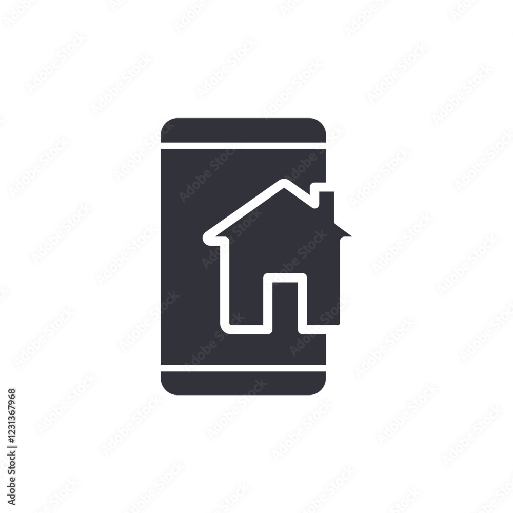 Smart home app solid icons, minimalist vector illustration ,simple transparent graphic element .Isolated on white background Smart home app solid icons, minimalist vector illustration ,simple transparent graphic element .Isolated on white background