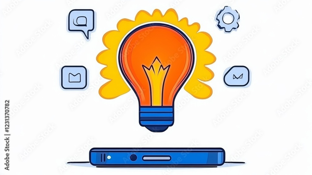 Innovative Idea Generation on a Smartphone Digital Inspiration and Communication