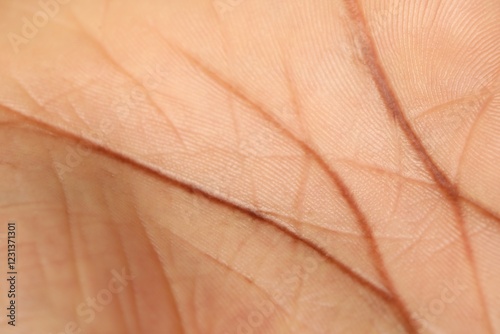 Macro view of normal skin as background