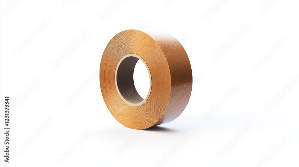 Tape that sticks ,Full depth of field, isolated on white background Tape that sticks ,Full depth of field, isolated on white background