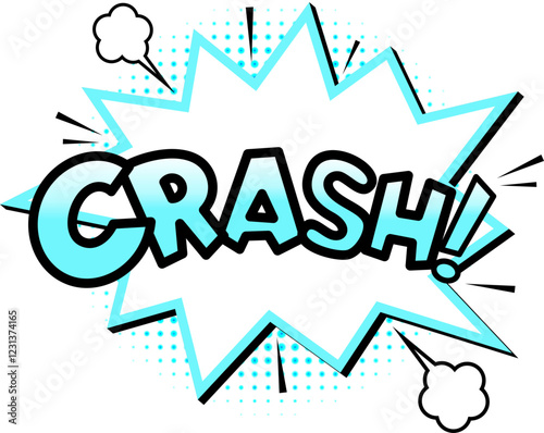 Comic Explosion Speech Bubble