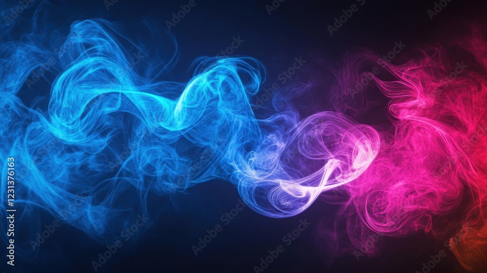 Vibrant blue abstract artwork with flowing patterns and luminous effects in a dark background Vibrant blue abstract artwork with flowing patterns and luminous effects in a dark background