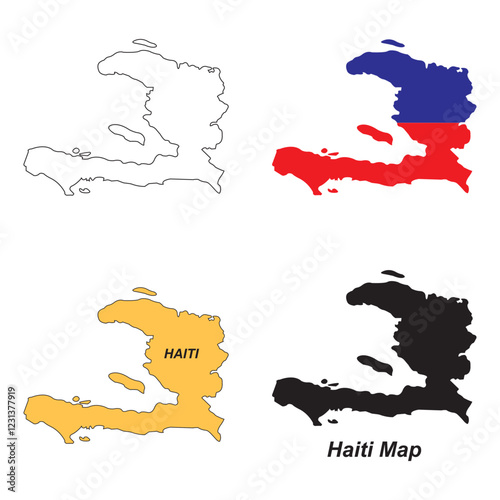 map of Haiti