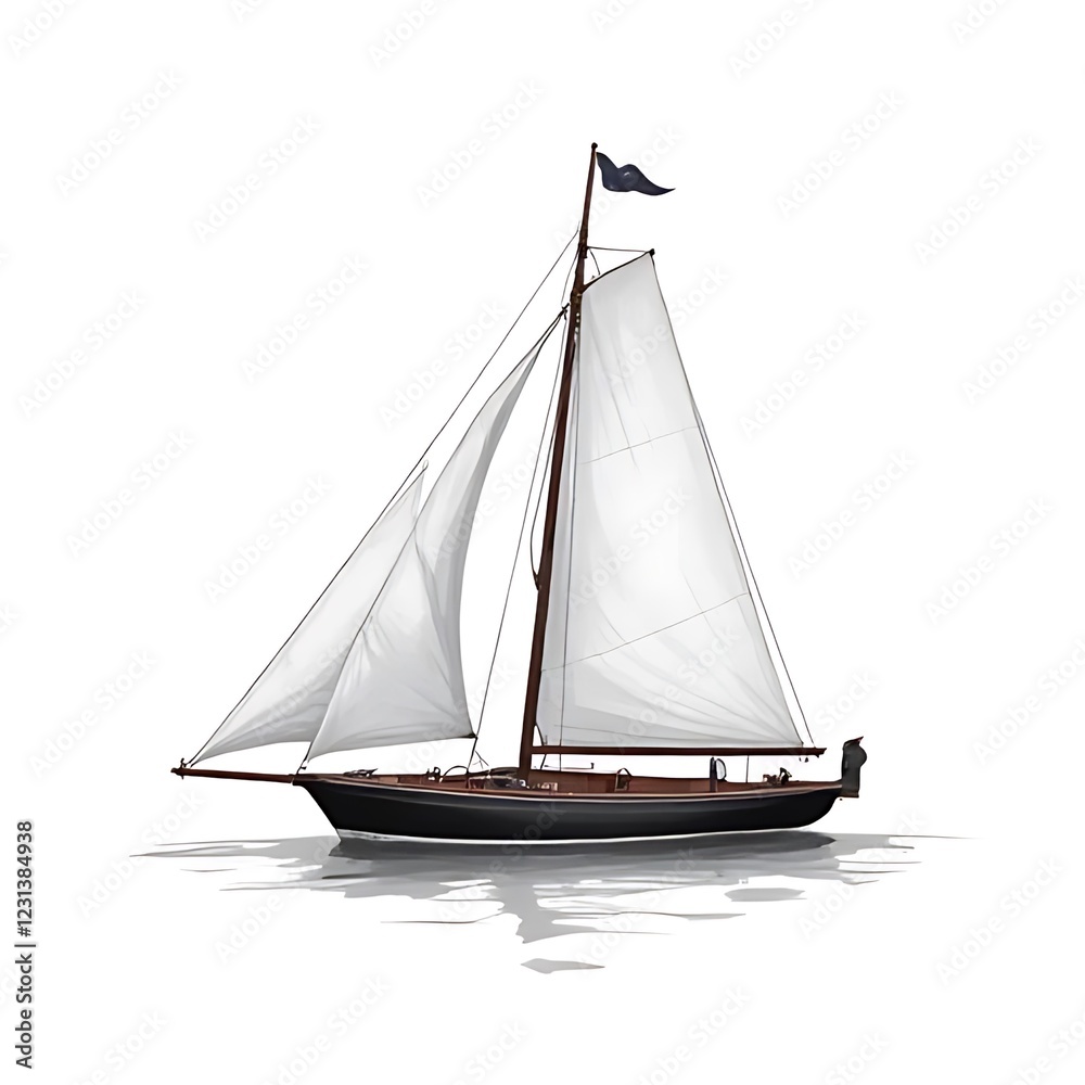 sailing ship isolated on white sailing ship isolated on white