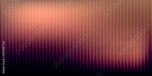 Trendy mocha mousse grainy gradient background template. Ribbed glass effect with creative color