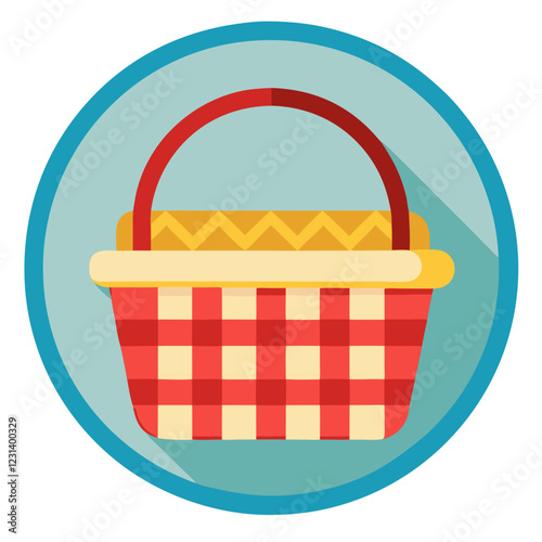 picnic basket icon design