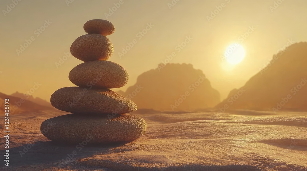 A serene image of balanced stones stacked in perfect harmony, symbolizing unity, stability, and equilibrium in nature A serene image of balanced stones stacked in perfect harmony, symbolizing unity, stability, and equilibrium in nature