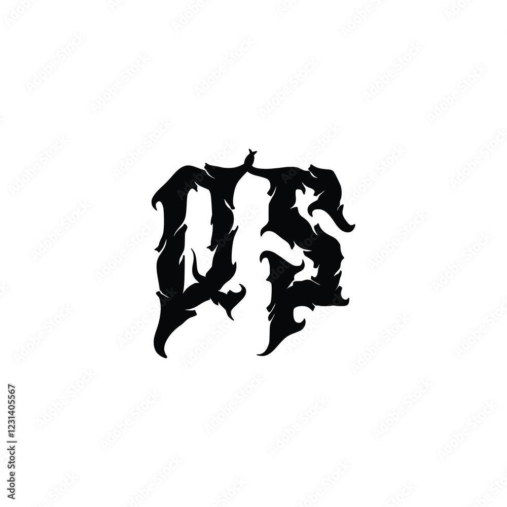 QS monogram logo design letter text name symbol monochrome logotype alphabet character simple logo QS monogram logo design letter text name symbol monochrome logotype alphabet character simple logo