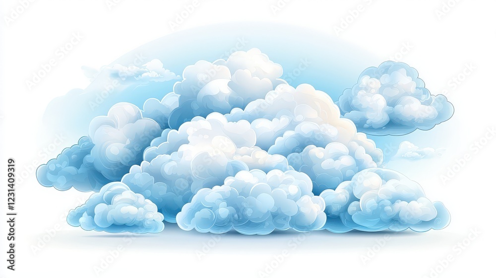 Set of cloud vectors with multiple shapes, ideal for graphic design or clipart projects. Includes fluffy, stylized, and minimalistic cloud designs. Set of cloud vectors with multiple shapes, ideal for graphic design or clipart projects. Includes fluffy, stylized, and minimalistic cloud designs.