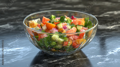 Vibrant Homemade Salad: Fresh, Healthy, and Deliciously Nutritious! food diet meal cook lunch vegan 