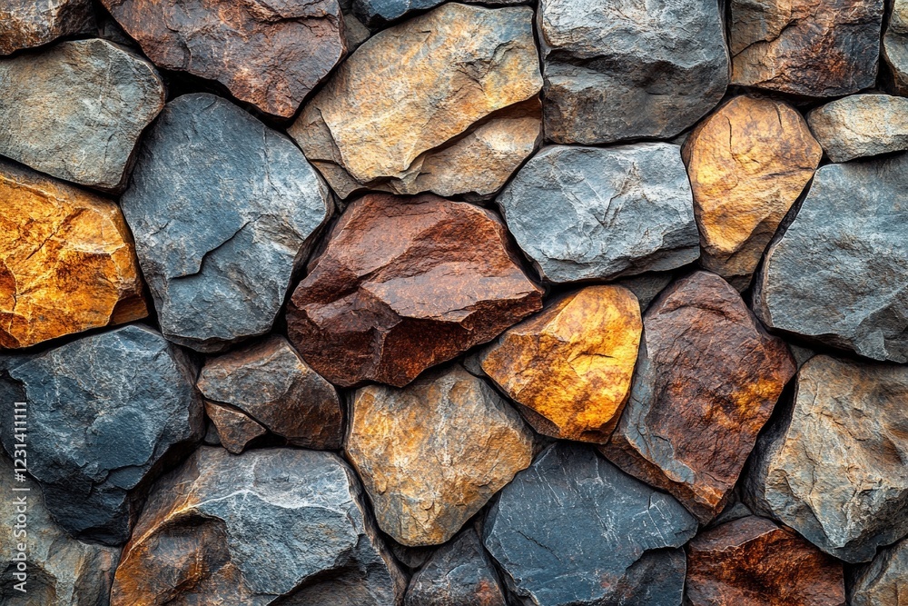 Close up of a textured rock wall showing natural patterns and colors in detail Close up of a textured rock wall showing natural patterns and colors in detail