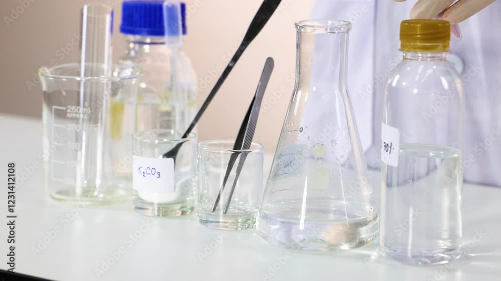 Colorful Chemistry Experiment with Bromothymol Blue Colorful Chemistry Experiment with Bromothymol Blue