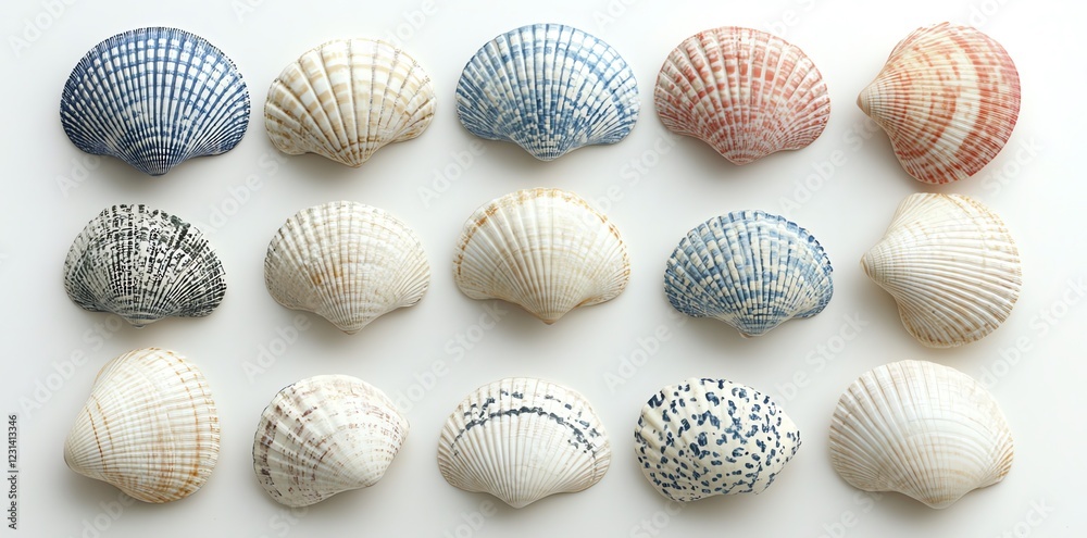 Seashell Collection: A Delightful Array of Painted Shells Seashell Collection: A Delightful Array of Painted Shells