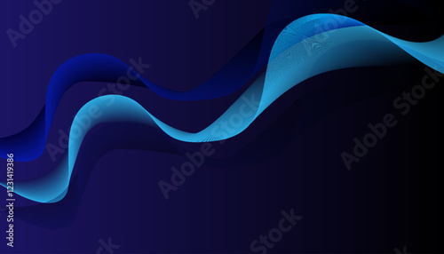 A vibrant abstract background with bold brush strokes and rich textures in a dynamic blend of blues, purples, and yellows, perfect for digital design projects