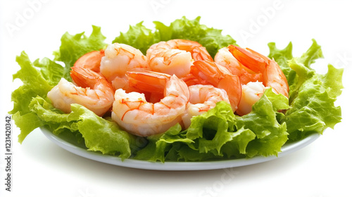 Scrumptious Vietnamese Shrimp Salad: Fresh, Vibrant, and Ready to Eat! High-Resolution Image,       