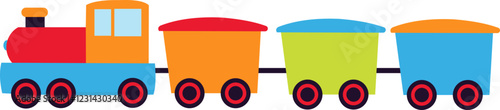 Childerns Toy Train Design photo