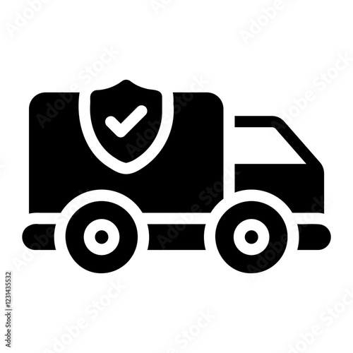 logistics delivery Solid icon