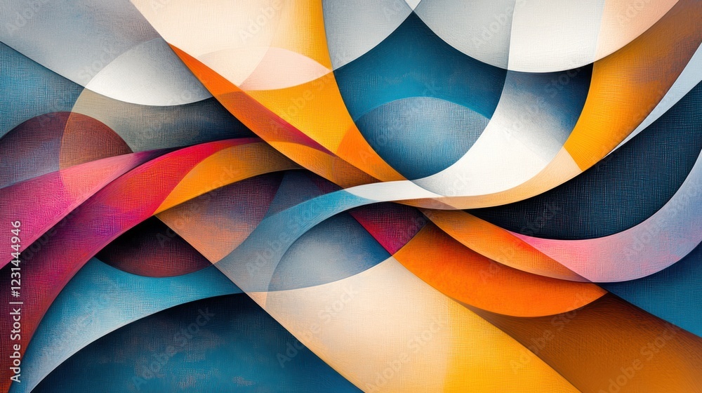 Abstract swirling shapes, vibrant colors, textured background, website design Abstract swirling shapes, vibrant colors, textured background, website design