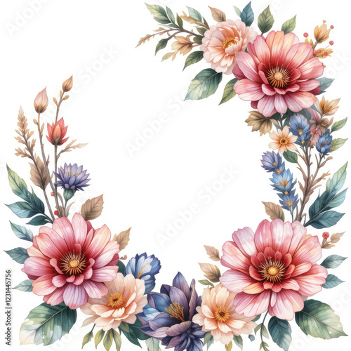 wreath of flowers