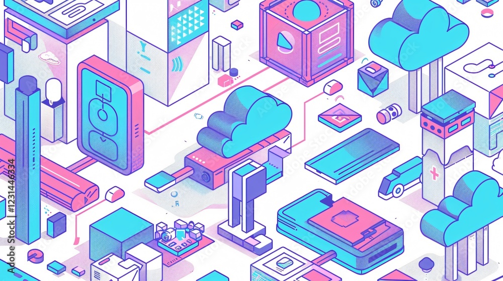 Secure Cloud Storage Isometric Flat Vector Illustration for Data Protection, Cybersecurity and Information Security Concepts Secure Cloud Storage Isometric Flat Vector Illustration for Data Protection, Cybersecurity and Information Security Concepts