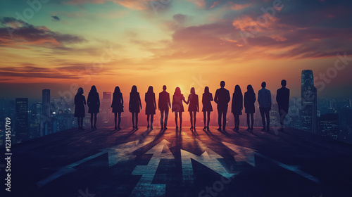 smart, digital, city, connection, network, innovation, reciprocity, cityscape, concept, future, wireless, social, media, networking systems, connects, people, double, exposure, waves, background, arti
