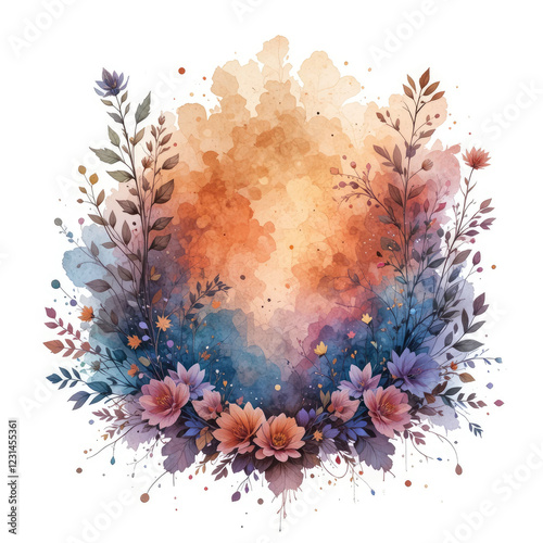 wreath of flowers