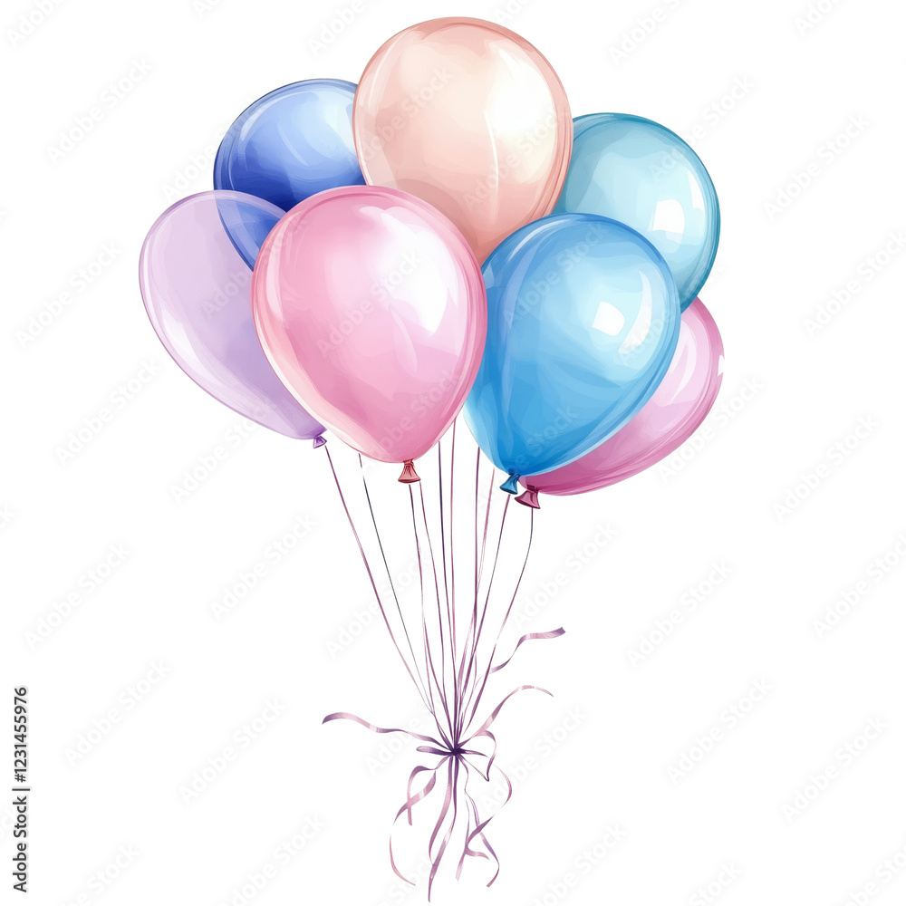custom made wallpaper toronto digitalColorful Birthday Balloons Graphics or Clipart for Birthday Vibes and Celebration