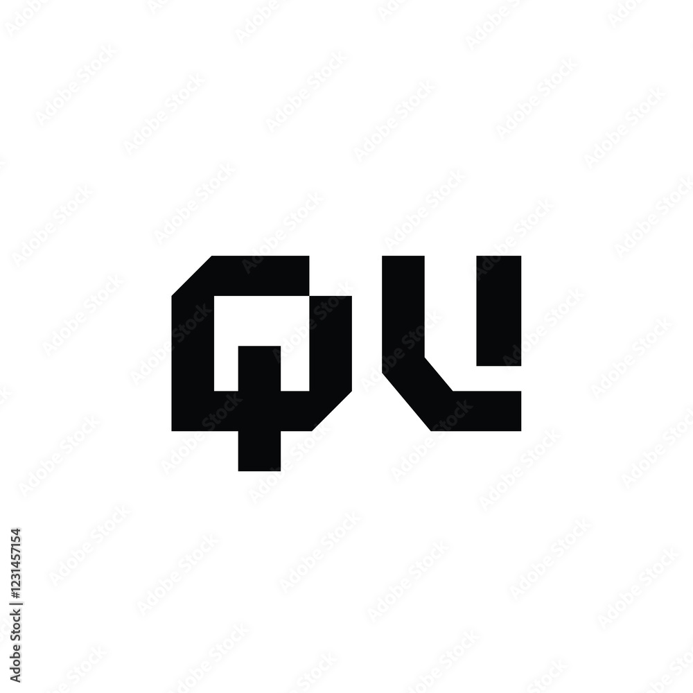 QV monogram logo design letter text name symbol monochrome logotype alphabet character simple logo QV monogram logo design letter text name symbol monochrome logotype alphabet character simple logo