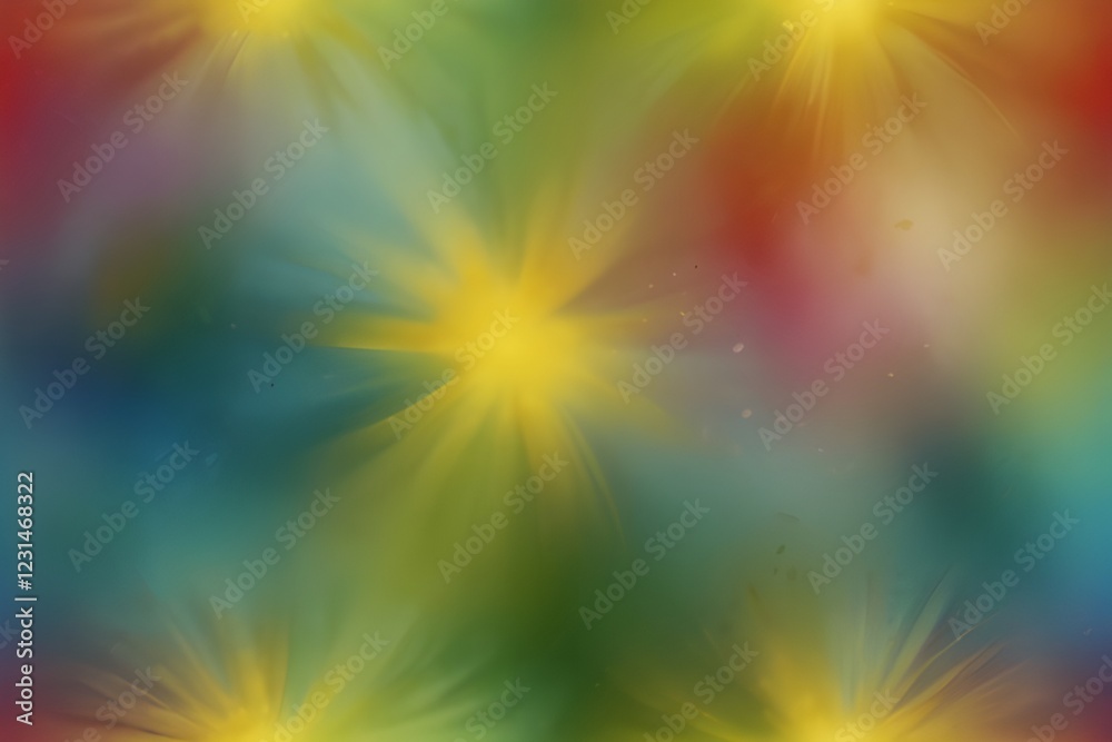 Obraz premium Abstract sunny blur spring background Generative AI