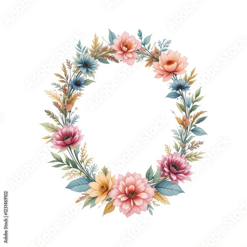 wreath of flowers